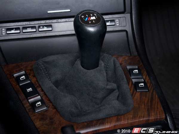 Bmw e46 alcantara shift boot #6