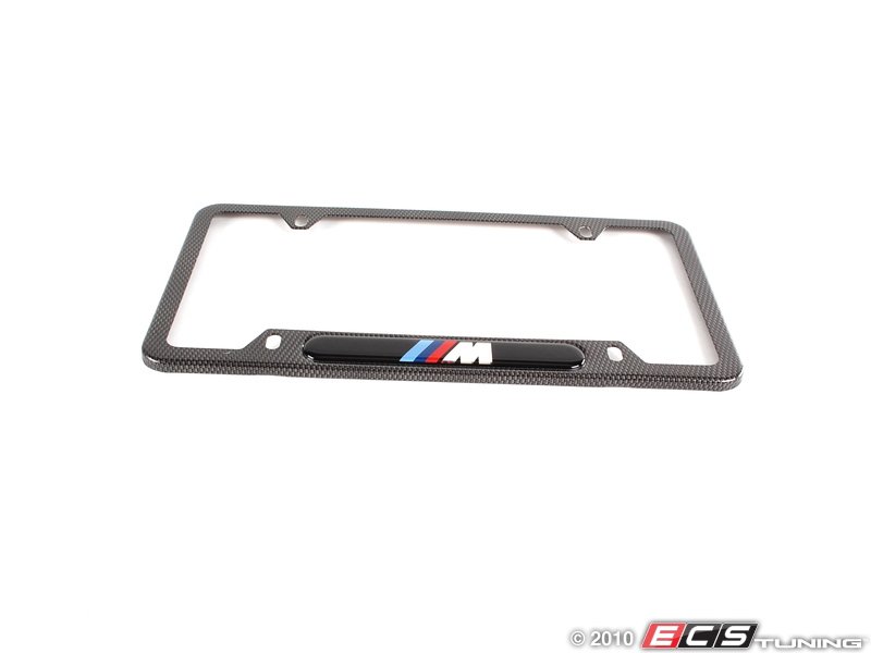 Bmw carbon fiber license plate holder #4