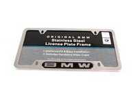 BMW License Plate Frame - Satin
