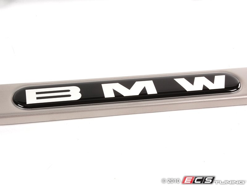 Bmw satin finish license plate frame #5