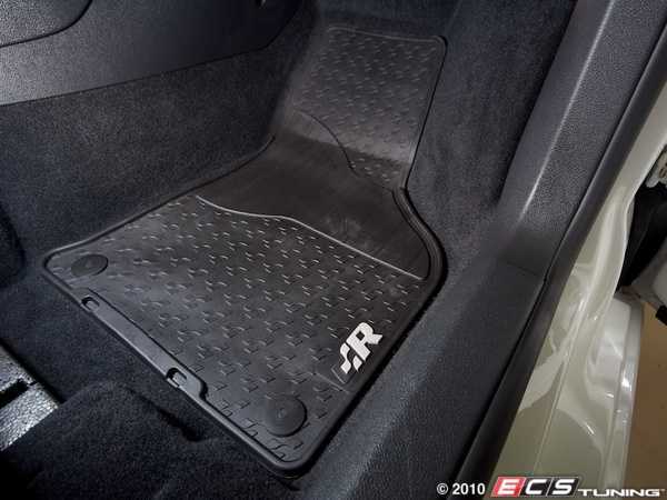 Monster Floor Mats Rubber RLine Volkswagen Golf VI 25