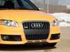 Genuine Volkswagen Audi Front Plate Filler - Satin Black With Black Strips