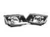 Helix Smoked Headlights - Pair