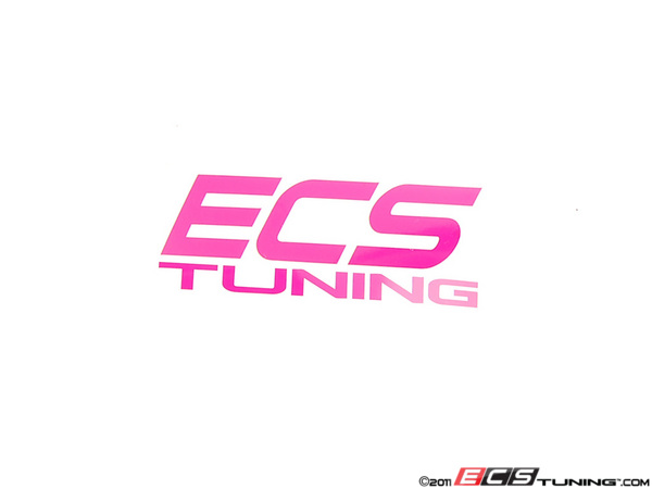 Pink ECS Tuning Window Sticker Priced Each BMW E64 650i N62 48l