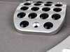 ECS E9x Pedal Set W/Dead Pedal, Silver