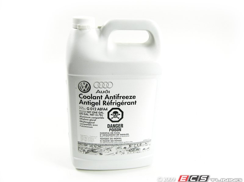 ES4330 G 012 A8FA4 VW / Audi G12 Plus Antifreeze (1 Gallon) OEM VW / Audi replacement