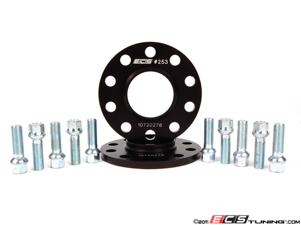 BMW 10mm Wheel Spacer  ECS Conical Seat Bolt Kit