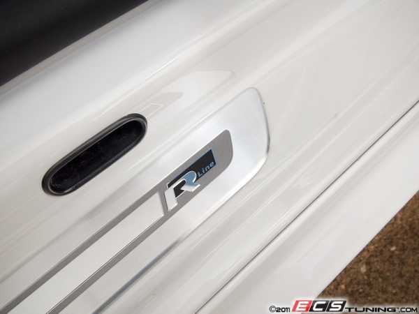 Front Door Sill Kit With RLine Insignia Four Door Volkswagen Golf VI 