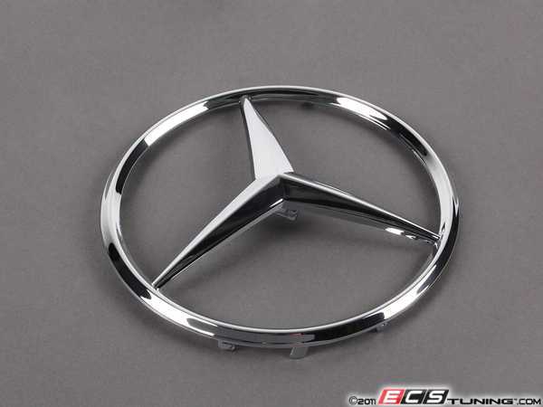 Mercedes benz emblem replacement #4