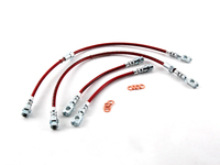 Exact-Fit Stainless Steel Brake Lines - Kit
