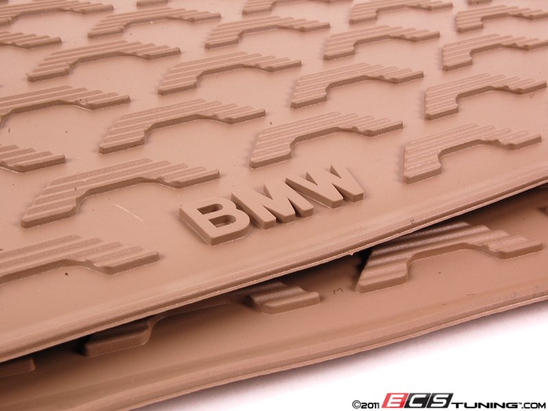 Bmw 328i rubber floor mats beige #6