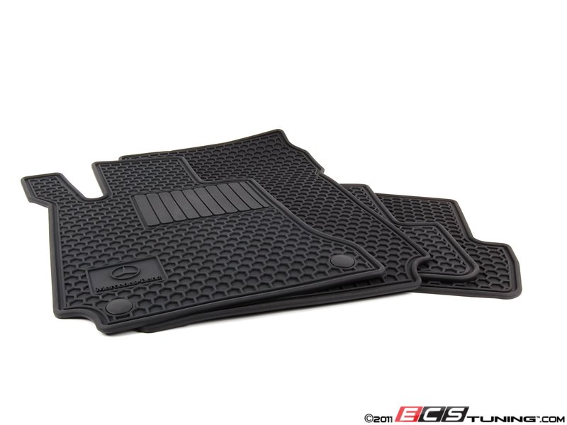 Mercedes c300 rubber floor mats #6