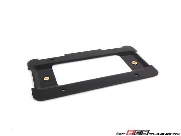 Bmw e46 rear license plate bracket