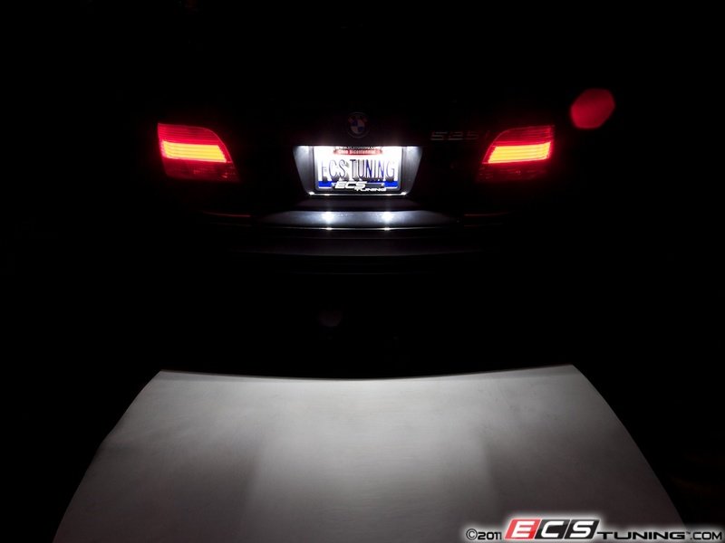 Bmw e39 led license plate lights #4