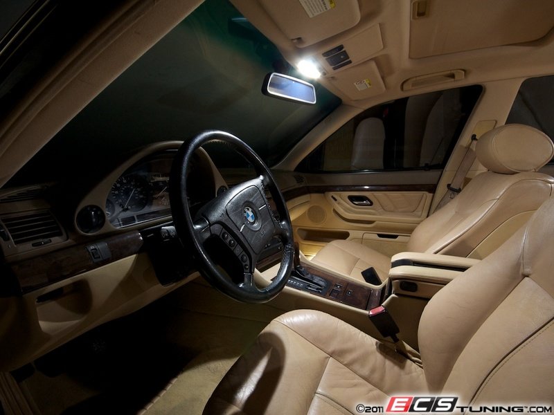 Bmw e38 led interior lights #5