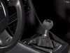 Genuine European Volkswagen Audi DTM Edition Shift Knob - Leather - Soul (Black)/Silver - 6 Speed