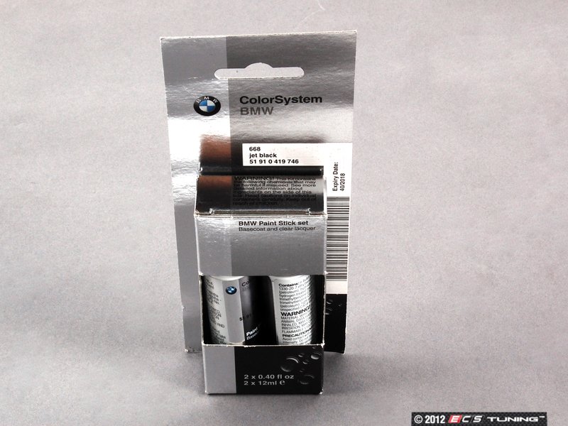 Jet Black Touch Up Paint Stick 668 BMW E46 M3 S54 32L