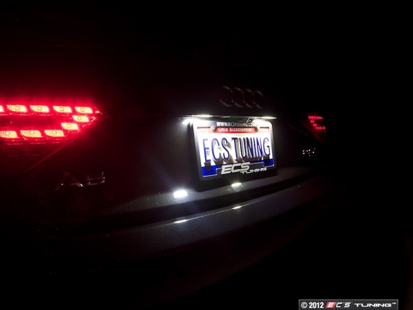 LED License Plate Light Assemblies