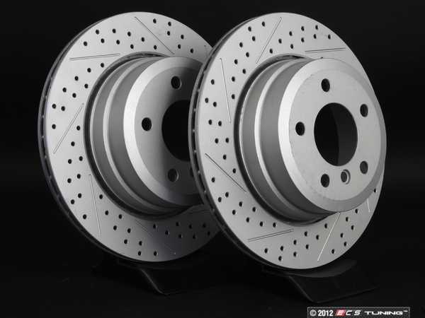 Bmw e60 cross drilled rotors #5