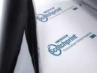 1080 Series Gloss Black Wrap Film - 5#39; X 5#39;