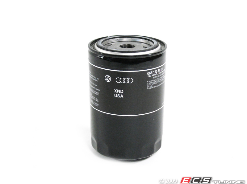 Volkswagen Passat B5 FWD 1.8T 068115561B Oil Filter Priced Each