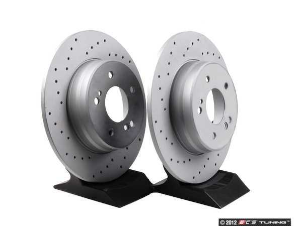 Mercedes c230 sport brake rotors #2