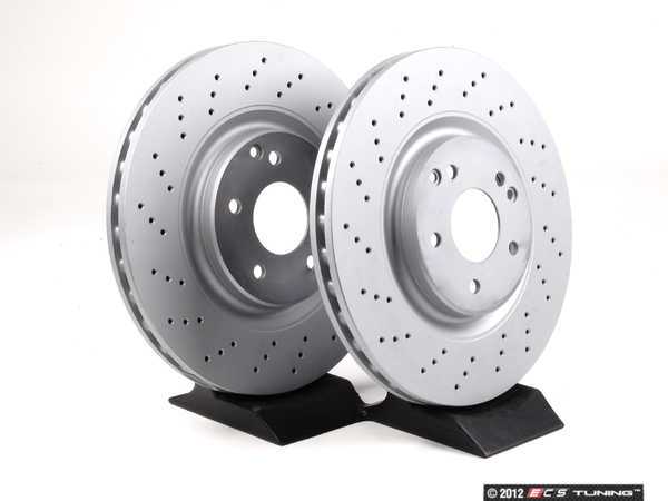 Mercedes c230 sport brake rotors #3