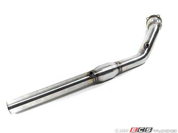 High Flow Catalytic Converter - Fully polished 3 downpipe with high ...