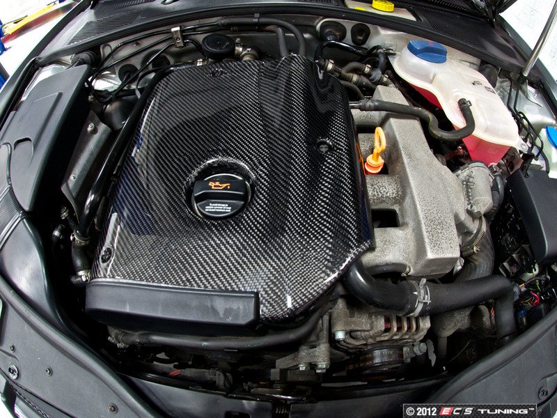 ES4309 CF02V04 Carbon Fiber Engine Cover Handmade carbon fiber