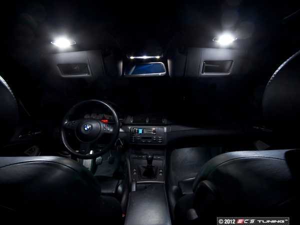 Bmw e46 interior lights led #6