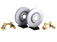 Front Big Brake Kit - Plain Rotors