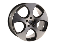 18 Style 615 Wheels - Set Of Four - Gunmetal / Machined Face
