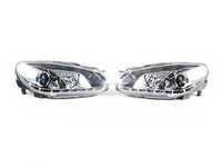 S5 Style LED Chrome Projector Headlight Set