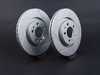 ECS Front Slotted Brake Rotors - Pair (280x22)
