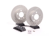 Assembled By ECS Performance Rear Brake Service Kit