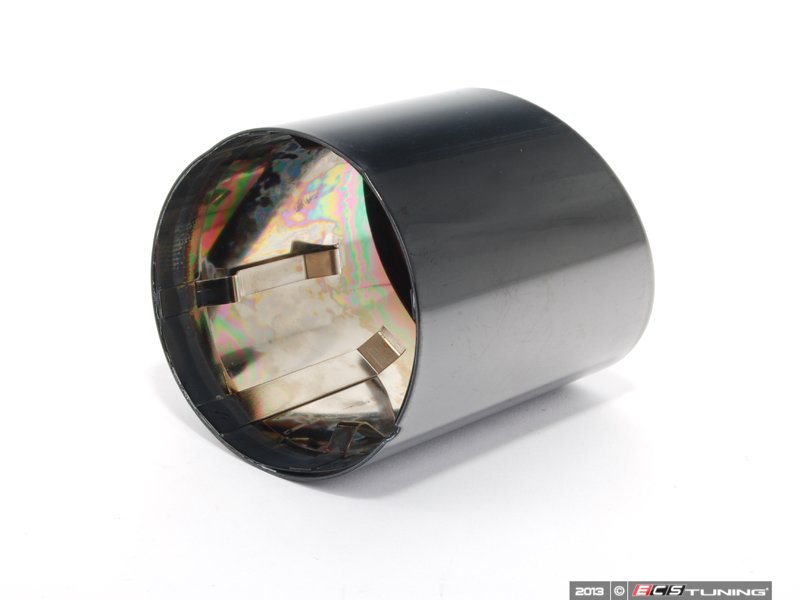 Black chrome exhaust tips bmw #2