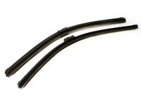 ES#4966 - 3397118925 - Front Aero Wiper Blade Set - Clear up streaks improve rainy day visibility - Bosch - Audi Volkswagen
