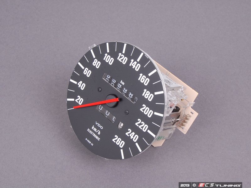 Kilometer-calibrated speedometer bmw #2