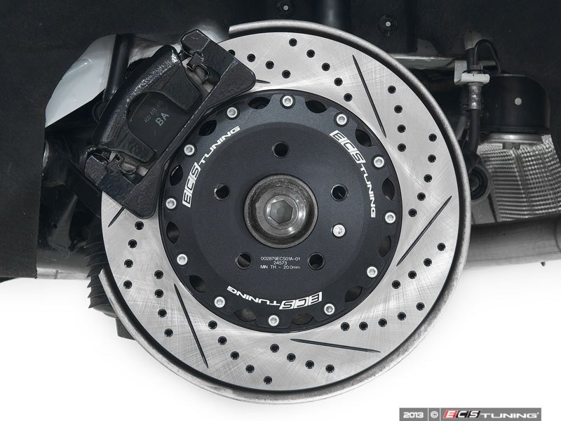 ECS News 2 Piece Rear Brake Rotors for Audi B8 S4/S5/Q5