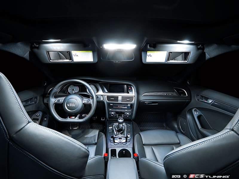ECS News AUDI B8 A4/S4 Ziza LED Interior Lighting Kit