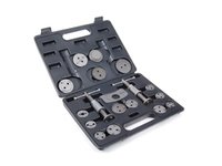 Schwaben Brake Caliper Piston Tool Kit - 18 Pieces ES#2153340 - PBK-18PCS - Brake Caliper Piston Tool Kit - 18 Pieces - An all inclusive brake piston retractor set - Schwaben - Audi Volkswagen