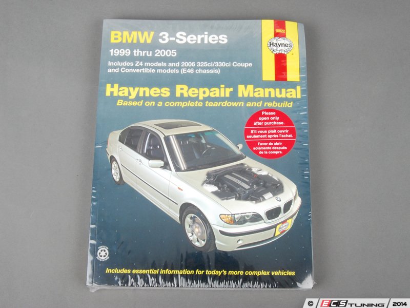 2000 Bmw 328ci repair manual #6