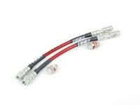 ES#248972 - ECS41040KT - Rear Exact-Fit Stainless Steel Brake Lines - DOT Approved kit to improve pedal feel in your vehicle. - ECS - Audi Volkswagen