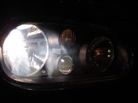 9007 Platinum White Headlight Bulb - Pair