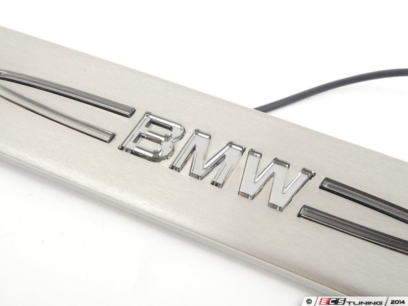 Bmw e90 illuminated door sills #4