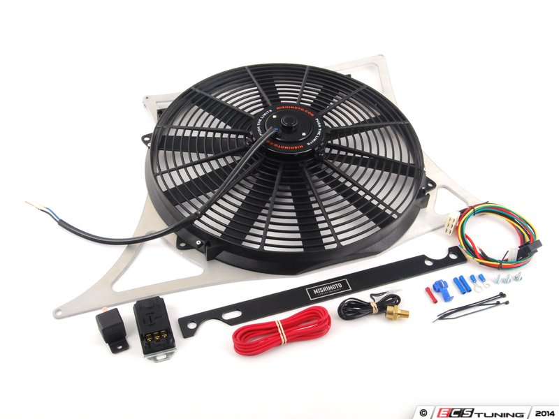 ECS News BMW E46 M3 Mishimoto Performance Cooling Fan Shroud Kit