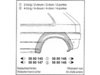 Wheel Arch - 2-Door, Right Rear