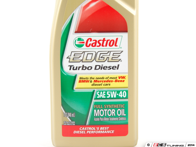 G052167M2 Edge Turbo Diesel Engine Oil (5w40) 1 Liter ES1293501