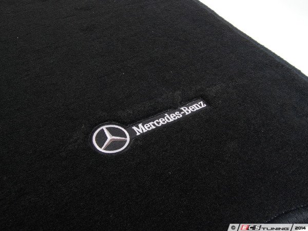 Mercedes benz carpet floor mats with logo #3