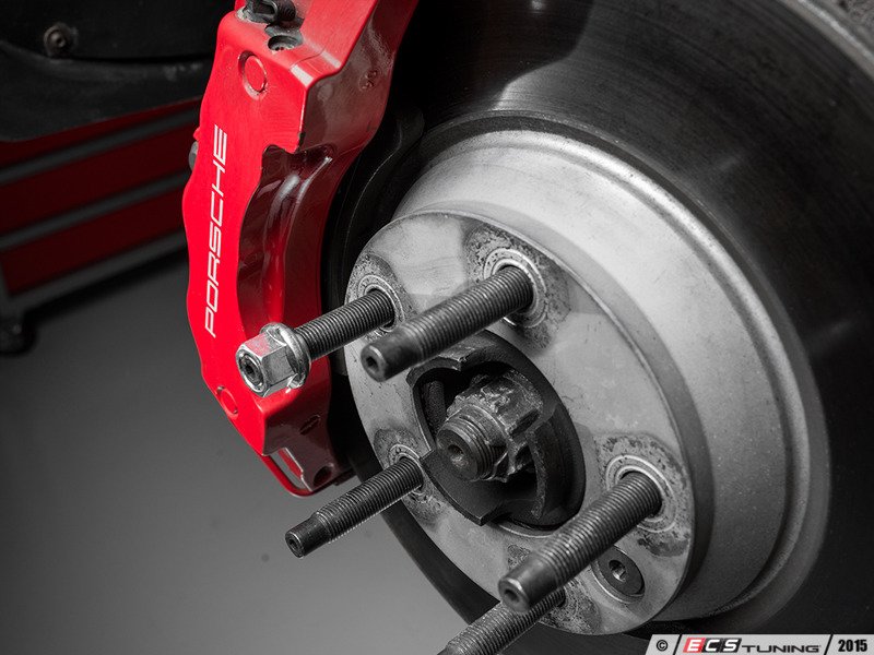 ECS News Porsche 957 Cayenne ECS Wheel Stud Conversions